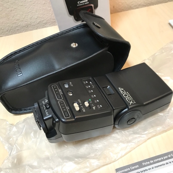 Canon 420EX Speedlite Flash for Cameras Photography Accessories NIB - Picture 8 of 10